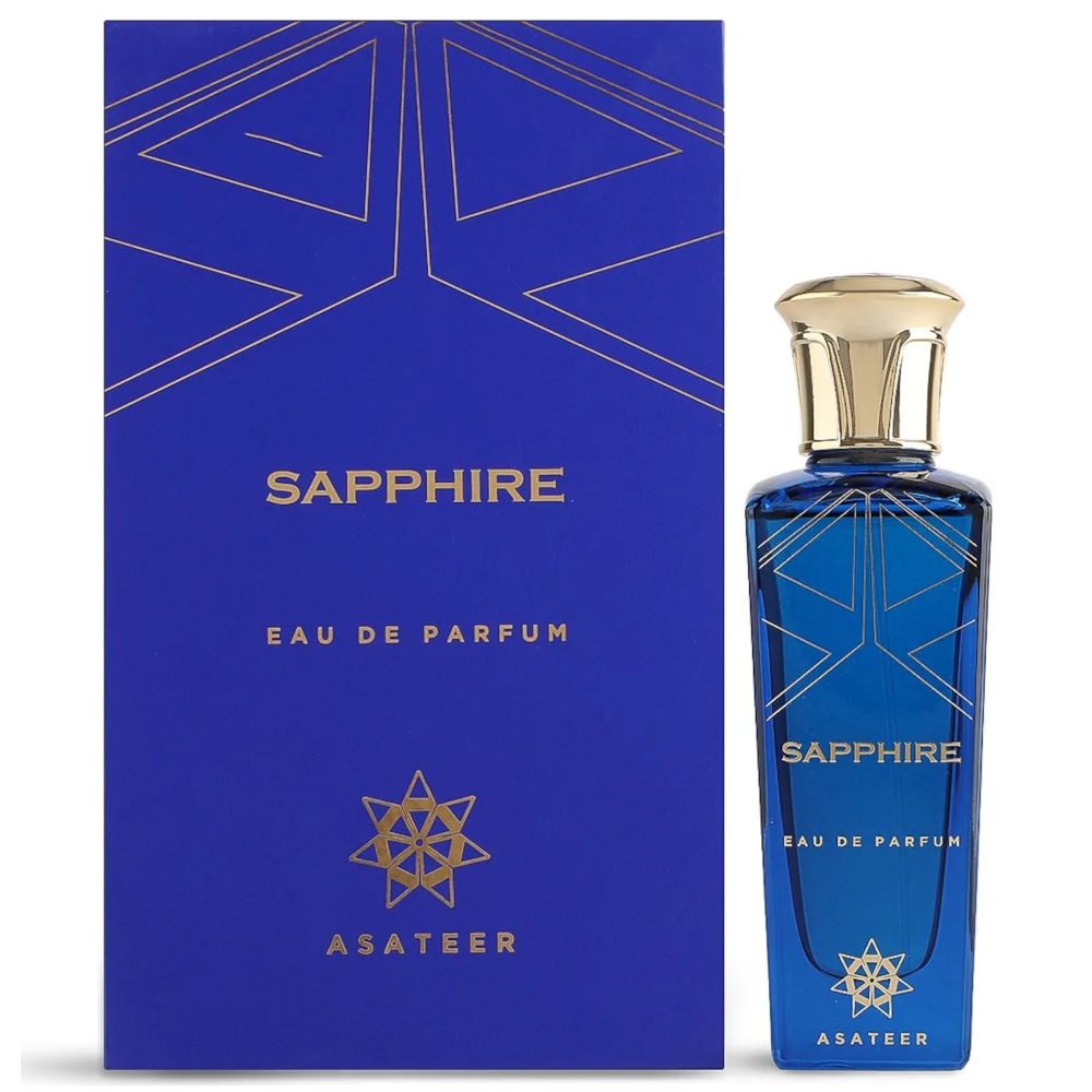 Sapphire Eau de Parfum for Women - 80ml Luxury Floral Perfume | Long Lasting Fragrance for Date Night, Office & Special Occasions