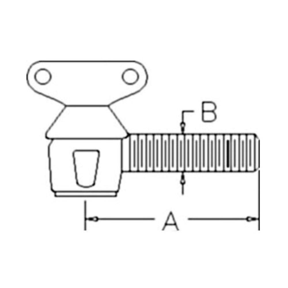 RAParts 7745581 Ball Socket Replacement for Hesston 1014 420 520 620 6200 6400 6450 Balers - Durable Tractor Attachment for Hay Baling & Farm Equipment Maintenance