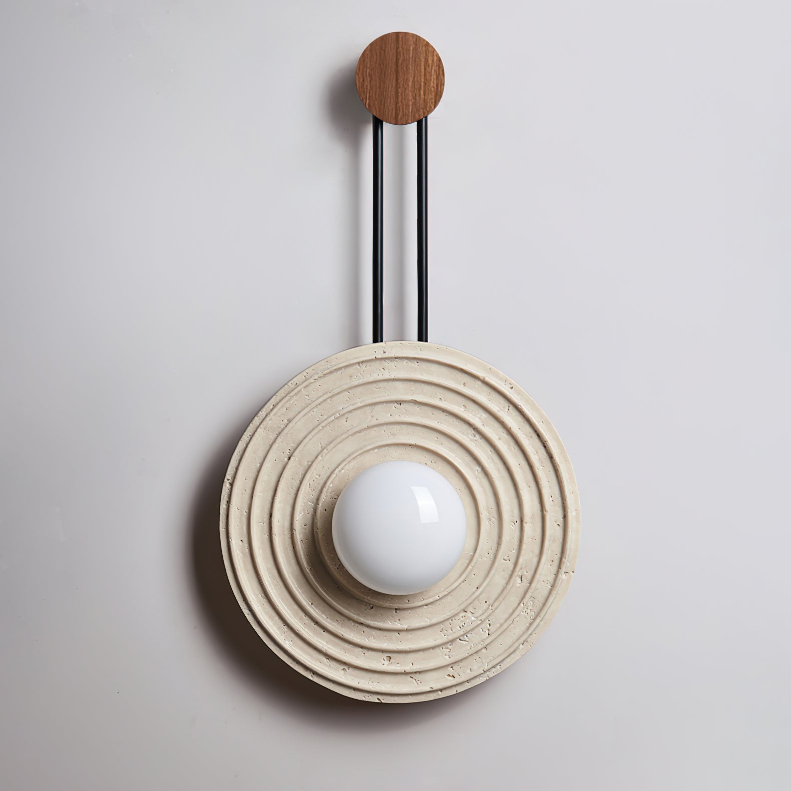 Modern Growth Ring Wall Lamp - Sleek LED Sconce Lighting for Bedroom, Living Room & Hallway Decor