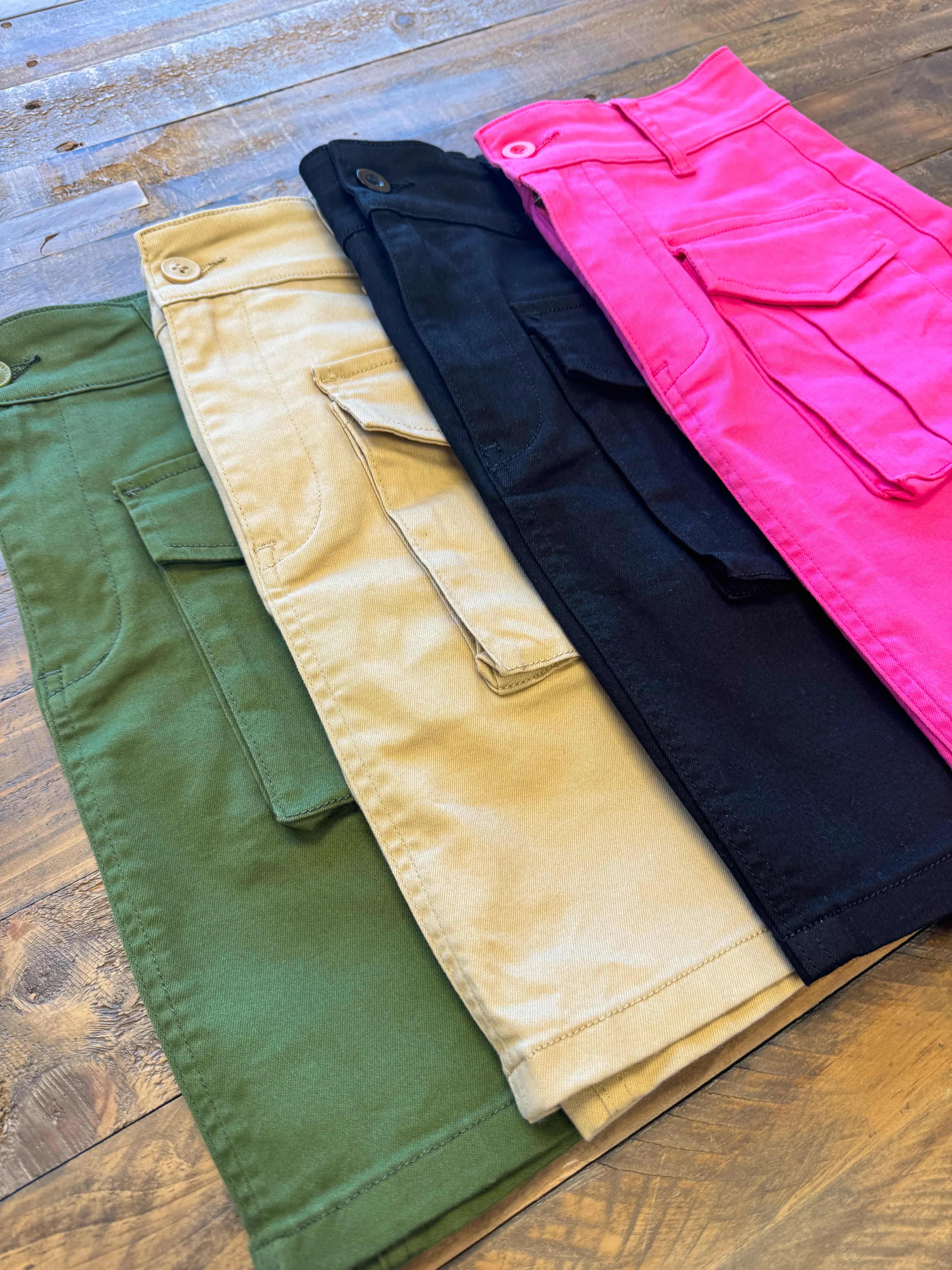 PREORDER: Carly Cargo Skirt - Women's Fashion Utility Skirt with Pockets in Multiple Colors | Perfect for Outdoor Adventures, Travel & Casual Wear