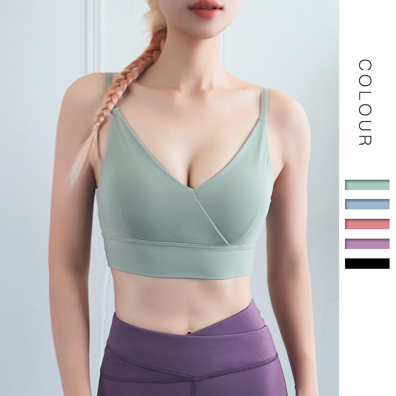 Breathable Women's Sports Bra - High Support Workout Top for Running, Yoga & Gym - Comfortable & Moisture-Wicking Activewear