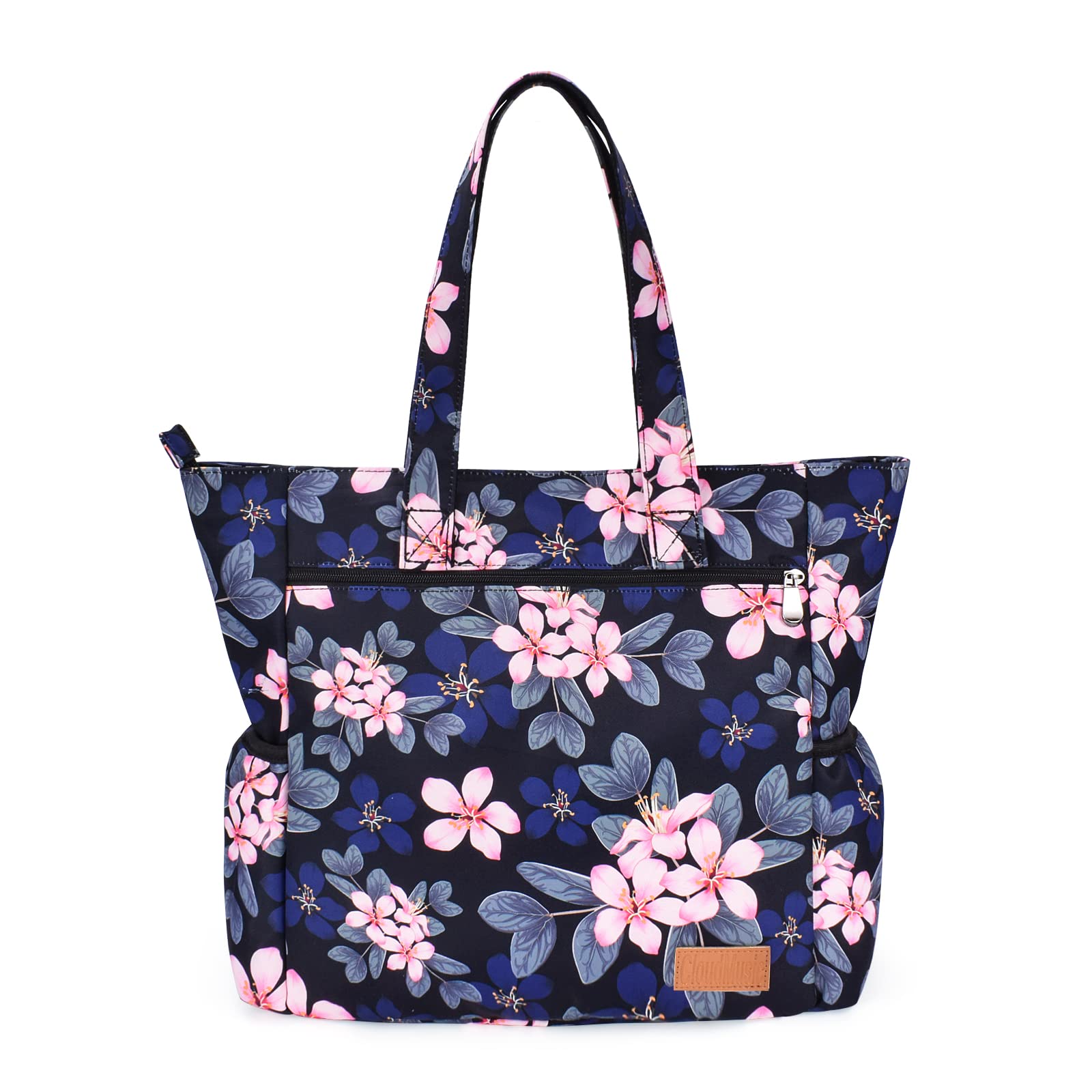 CLOUDMUSIC Large Waterproof Shoulder Tote Bag for Women - Perfect for Nurses, Teachers, Work, Gym, Travel & Beach - Spacious & Durable Everyday Carryall