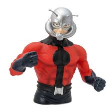 Ant Man Bust Bank - Marvel Superhero Piggy Bank for Collectors & Kids | Perfect for Home Decor, Gifts & Savings