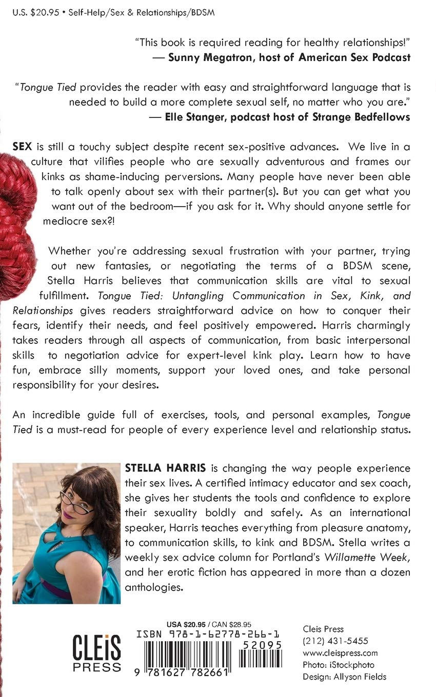 Tongue Tied: Communication Guide for Sex, Kink & Relationships - Improve Intimacy & Connection in Romantic Partnerships