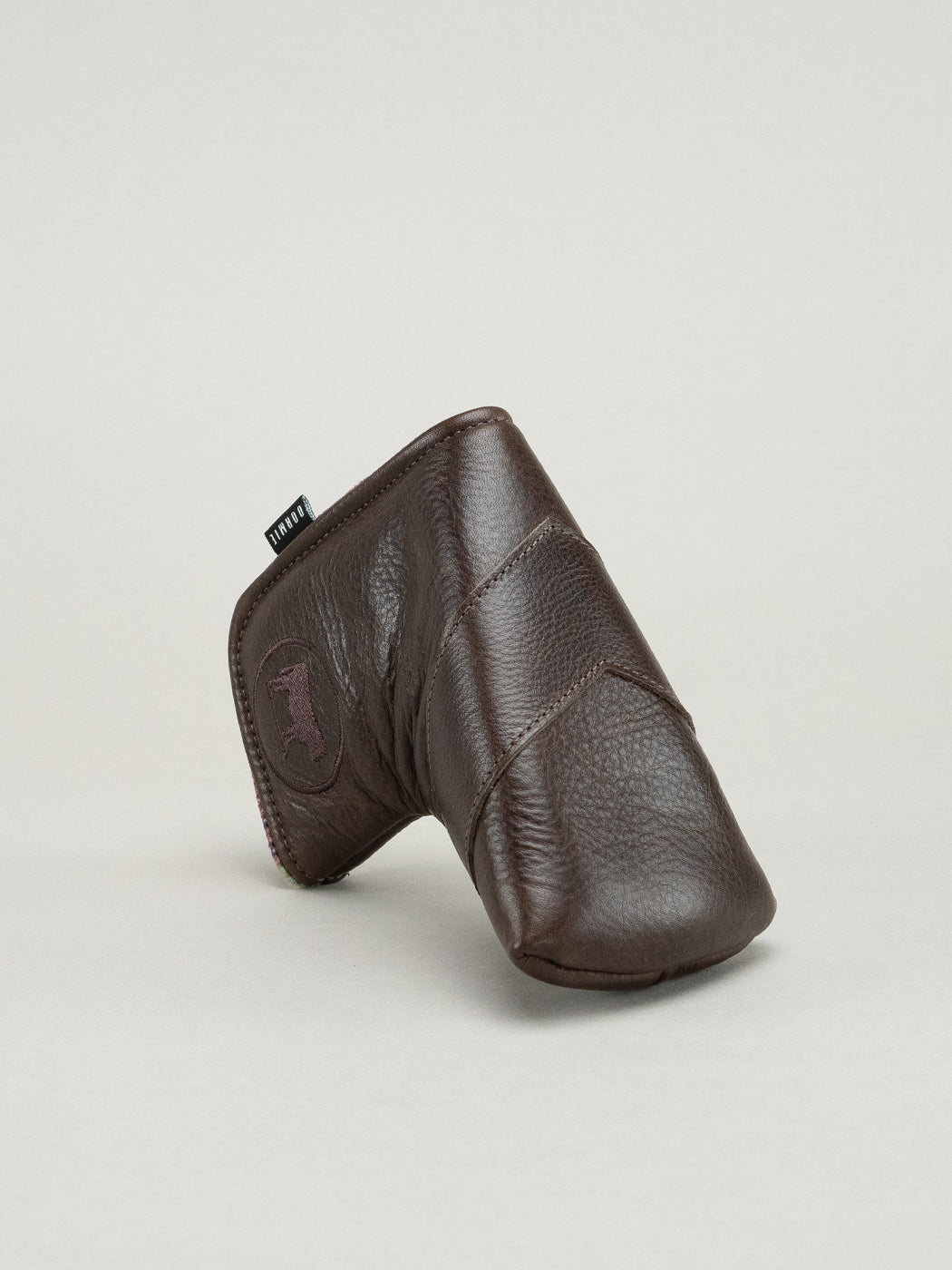 Premium Dormie Chevron Cocoa XL Blade Putter Cover for Golf Enthusiasts - Perfect for Protecting Your Putter on the Course