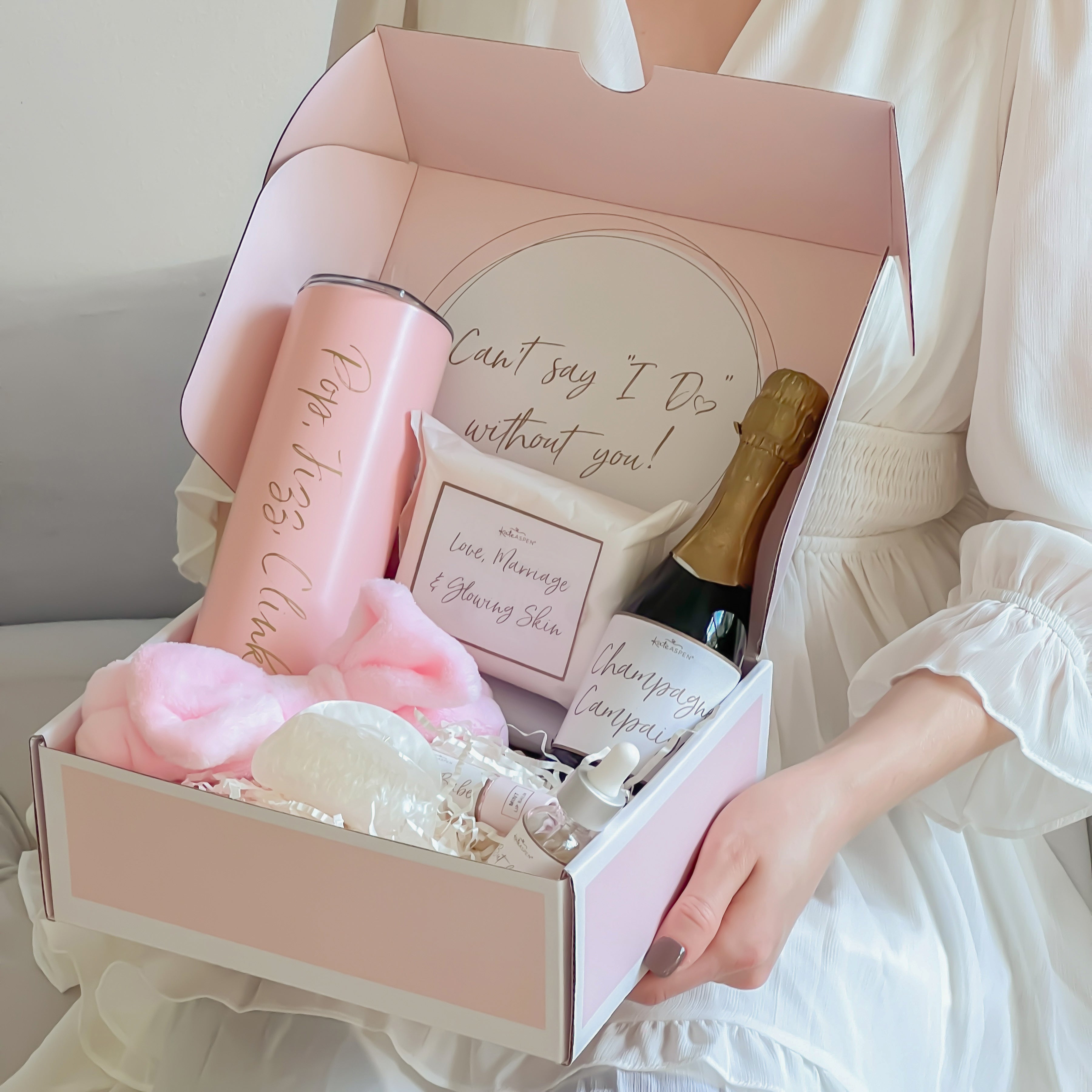 Elegant Bridesmaid Gift Box Set - Perfect for Weddings, Showers & Bachelorette Parties - Thoughtful Thank You Gifts for Bridal Party
