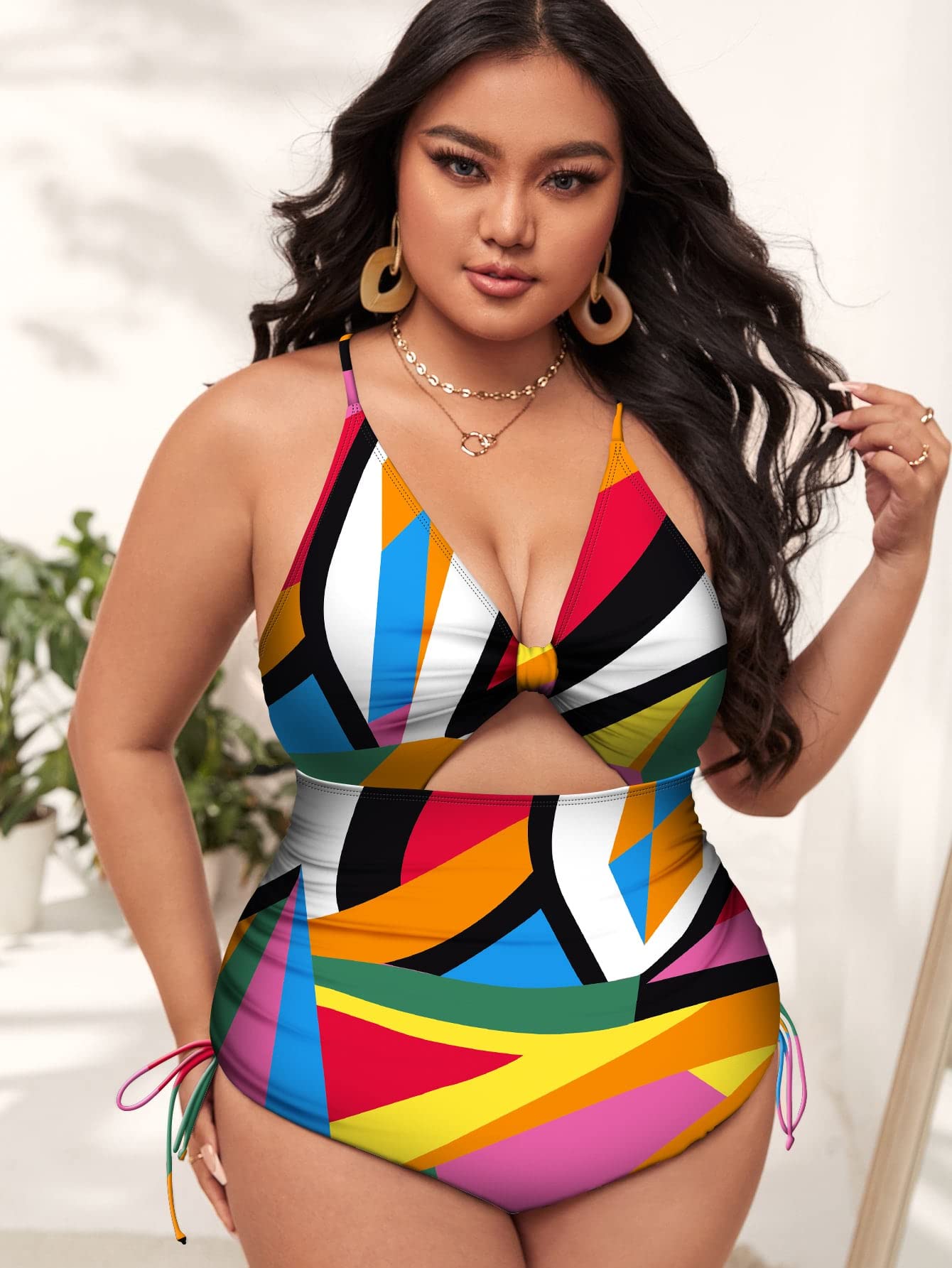 2023 Plus Size One Piece Swimsuits for Women - High Waisted Tummy Control Bathing Suits - Flattering Swimwear for Beach, Pool & Vacation