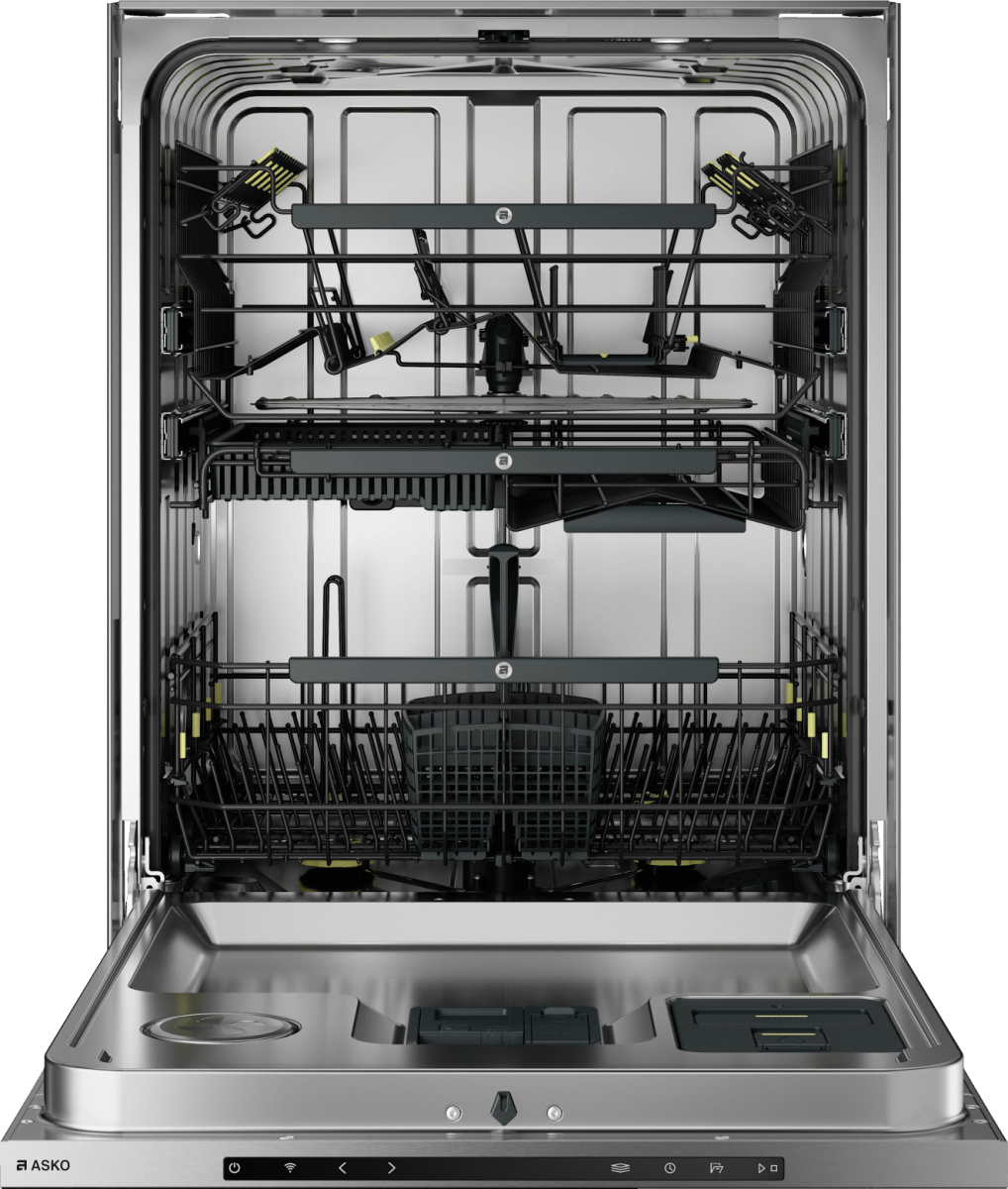 Asko DBI776IXXLSSOF Built-In Dishwasher - Energy Star Certified, Ultra Quiet 48 dB, 16 Place Settings - Perfect for Large Families and Open-Concept Kitchens