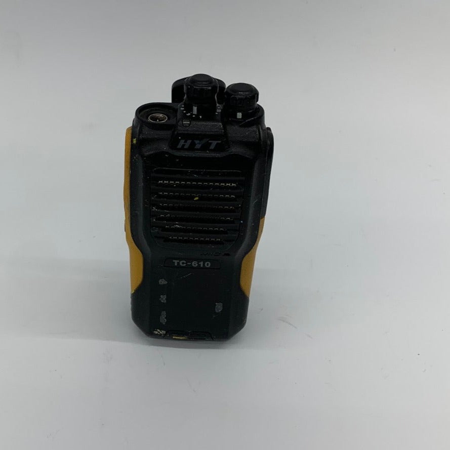Hytera TC 610 UHF Two-Way Portable Radio Walkie Talkie - Long Range Communication for Construction, Security & Outdoor Adventures