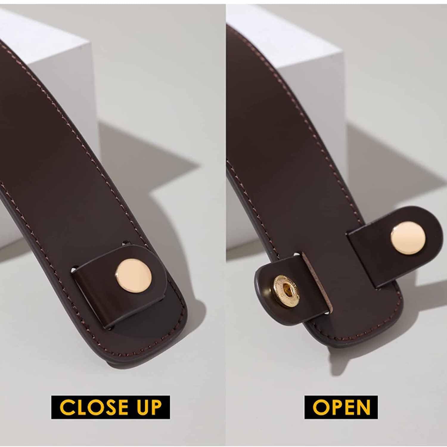 Premium Vachetta Leather Shoulder Pad - Comfortable & Durable Crossbody Bag Strap Cushion for Women & Men | Perfect for Travel, Work & Everyday Use