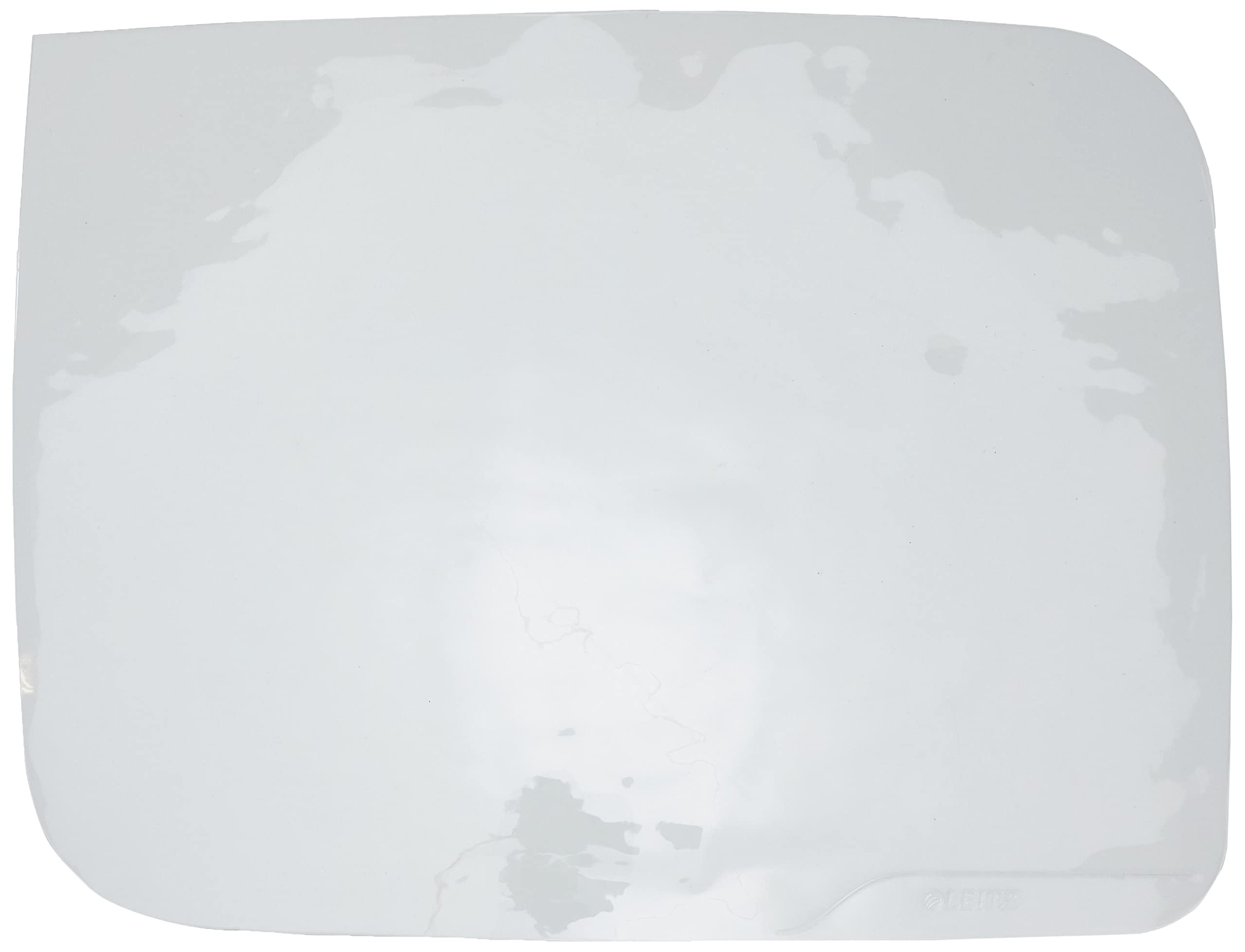 Leitz 53110002 Transparent Desk Pad - 50x65 cm Soft Touch Anti-Glare Writing Surface | Perfect for Office, Home Study & Workspace Organization