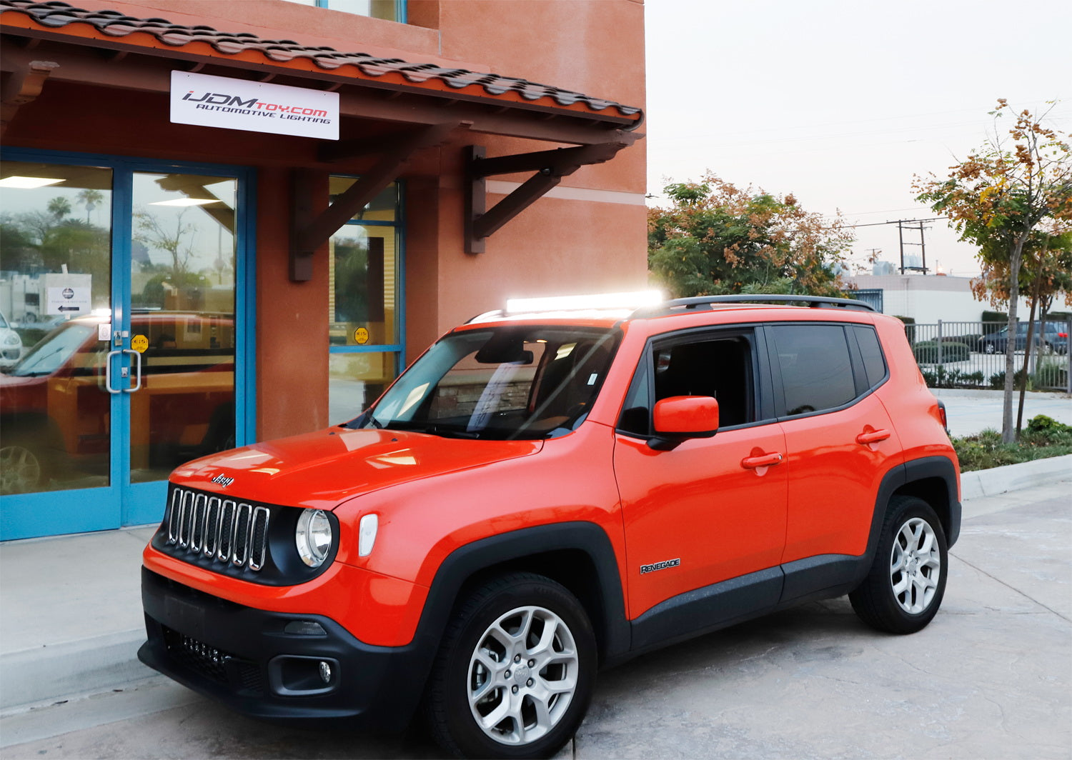 2015-2023 Jeep Renegade Clear Side Marker Lights with White LED Bulbs - Smoked Lens Turn Signal Lights Replacement for Daytime & Night Driving Safety