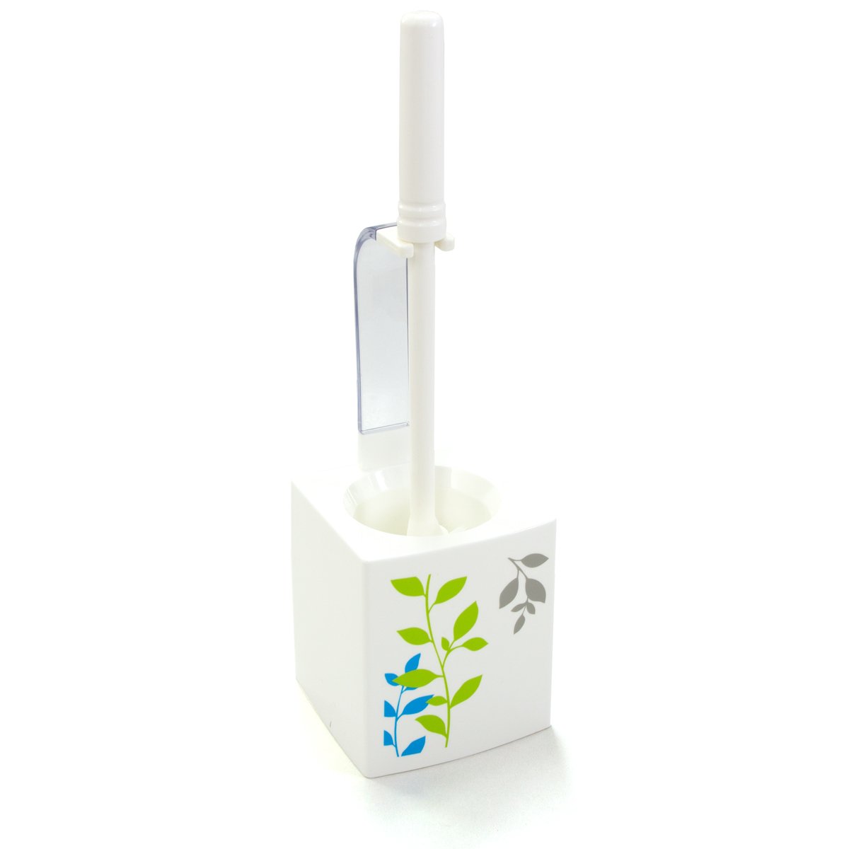 Premium Japanese Import Toilet Brush with Holder - Hygienic Bathroom Cleaning Tool for Home, Office & RV Use