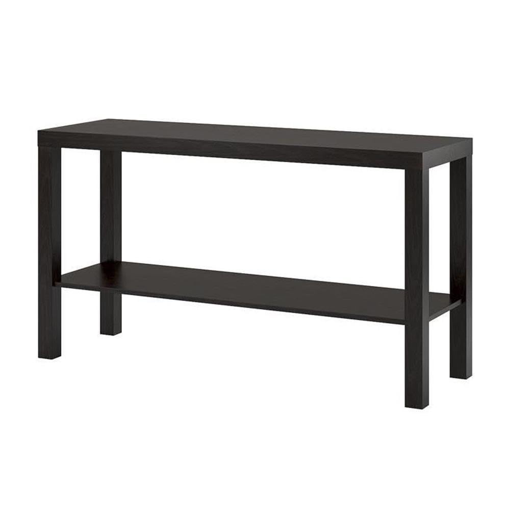 Ameriwood Home Ira Console Table - True Black Oak Finish, Entryway Sofa Table, Hallway Accent Furniture for Living Room & Bedroom Decor