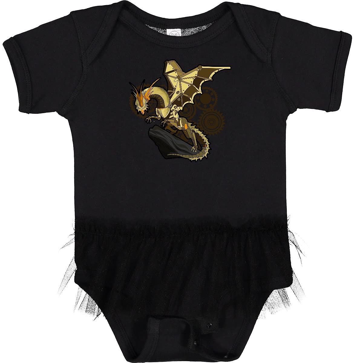 Steampunk Dragon Baby Bodysuit for Unique Outfits