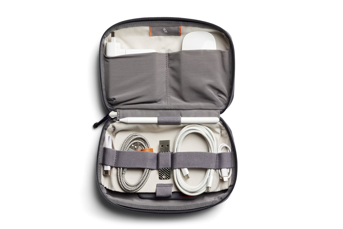 Bellroy Tech Kit - Premium Travel Organizer for Cables, Chargers & Accessories | Perfect for Business Trips, Commuting & Daily Use