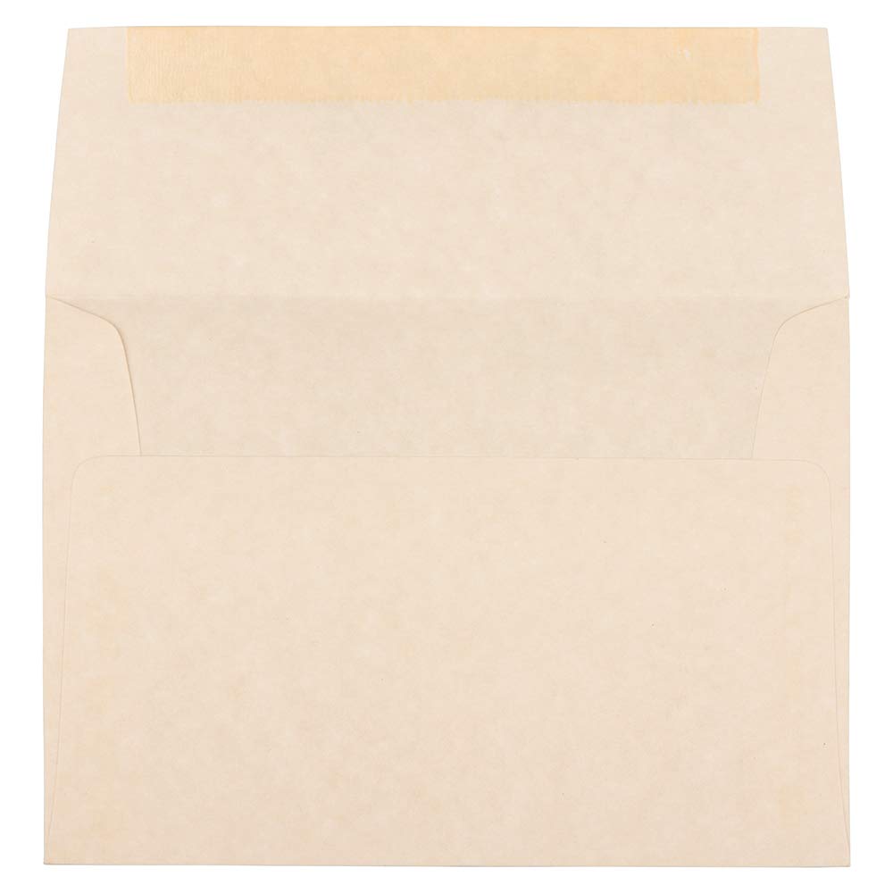 JAM PAPER A6 Parchment Invitation Envelopes 4.75