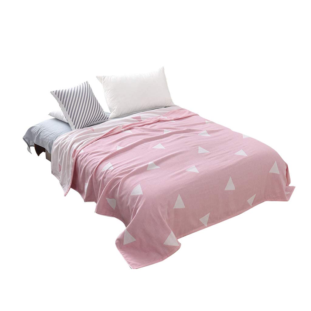 Soft Sherpa Throw Blanket - Ultra Cozy Cotton Gauze Blanket for Adults | Perfect for Sweating, Napping & Relaxing at Home | Warm Winter Bedding & Couch Cover
