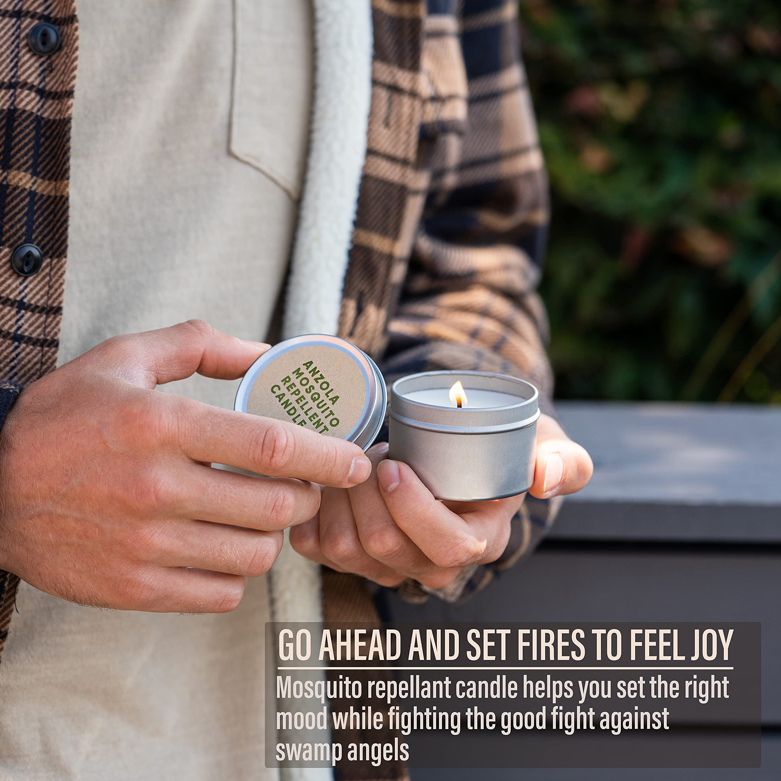 Premium Camping Gift Set for Men - Travel Bottle, Waterproof Notepad, Solar Charger with Flashlight, USB Lighter & Tactical Pen - Perfect for Father's Day, Birthday Gifts for Dad, Husband or Boyfriend - Ideal for Outdoor Adventures, Hiking, Camping Trips & Emergency Preparedness