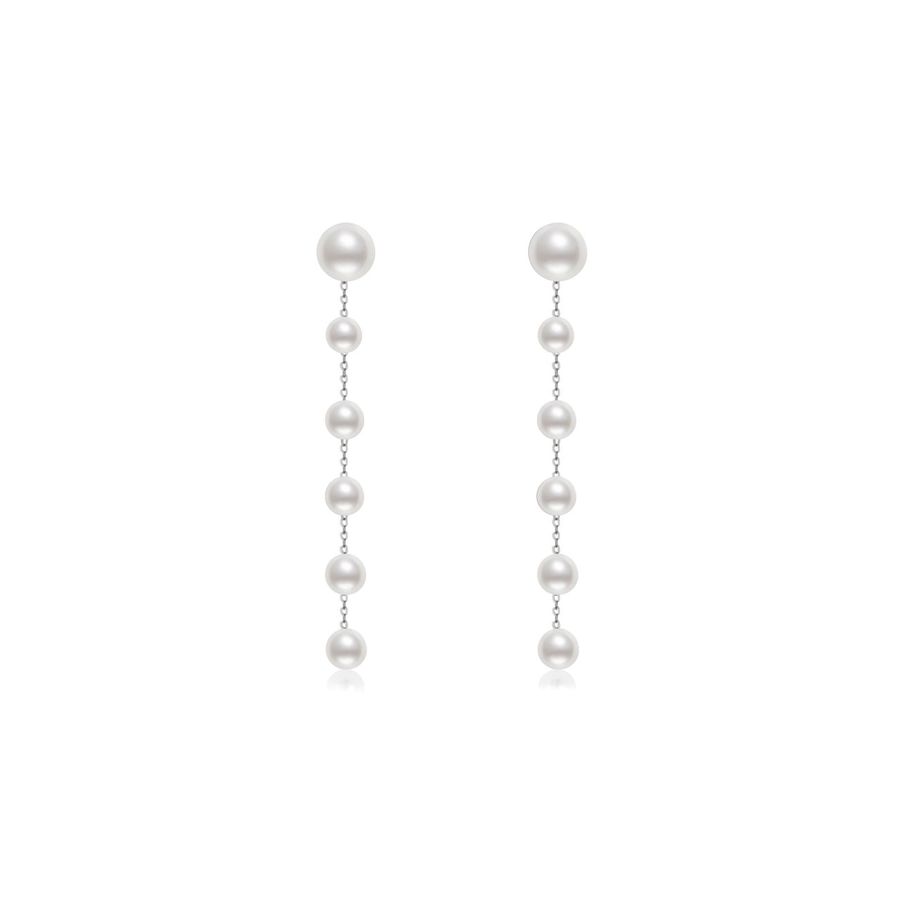 18K Gold Freshwater Pearl Earrings for Women - Elegant Stud Earrings with AAA Quality Pearls - Perfect for Weddings, Parties & Everyday Wear (KE00242)