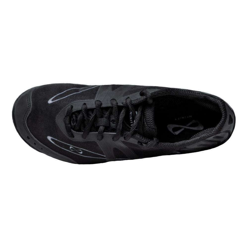 Nfinity Vengeance Black Cheer Shoes for Women & Youth – Lightweight Breathable Sneakers for Cheerleading, Gymnastics & Sports Training – Perfect for Competitions, Practice & Team Performances