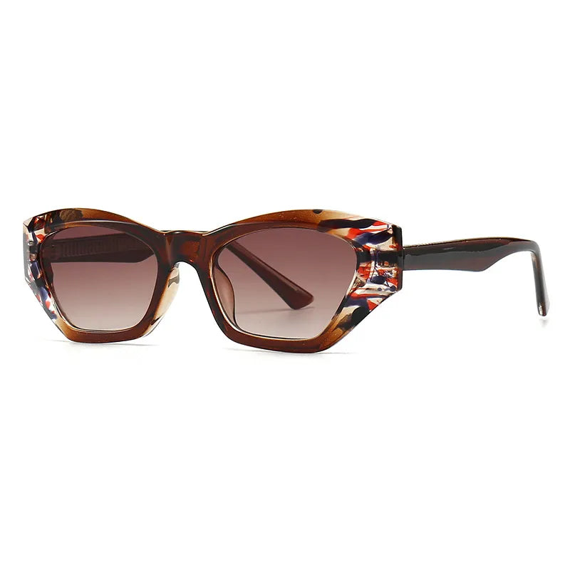 CCspace Unisex Full Rim Cat Eye Titanium Eyeglasses Frame - Lightweight TR90 Material (Model 56842) - Perfect for Reading, Work & Fashion Accessories