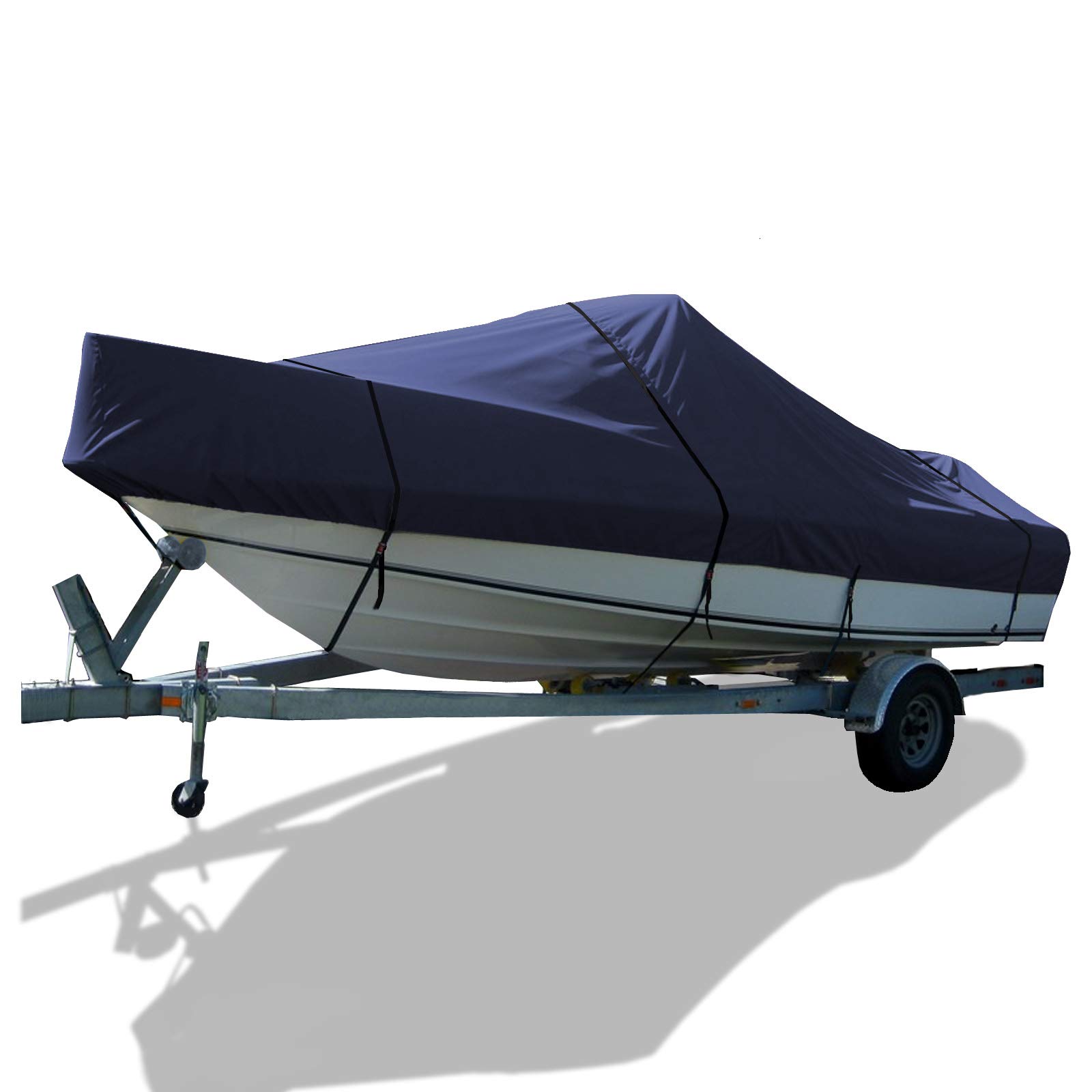 Trailerable Walk Around Cuddy Cabin Inboard Boat Cover - Fits Boats Up to 21'6
