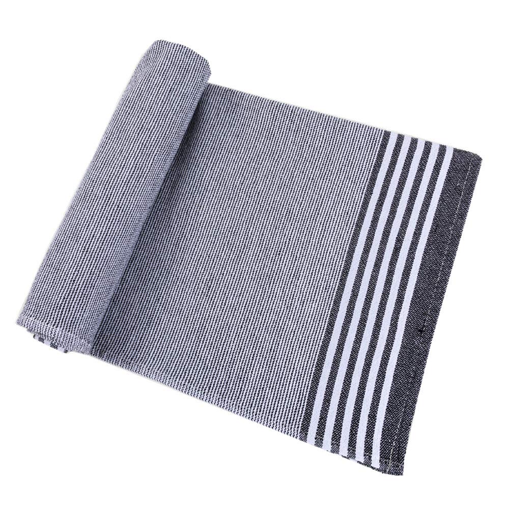 Premium Cotton Kitchen Dish Towels Set of 3 - 19x28 Inches Absorbent Tea Towels for Washing & Drying Dishes - Perfect for Everyday Kitchen Use, Dish Racks & Countertop Cleaning