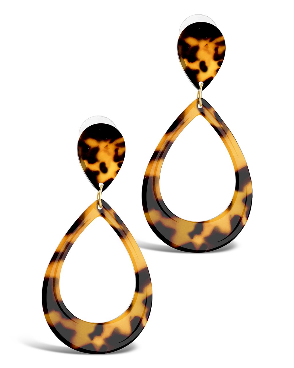 Handmade Resin Teardrop Earrings for Women - Lightweight Dangle Jewelry Gift for Birthday, Wedding & Party | Boho Chic Accessories for Everyday Wear