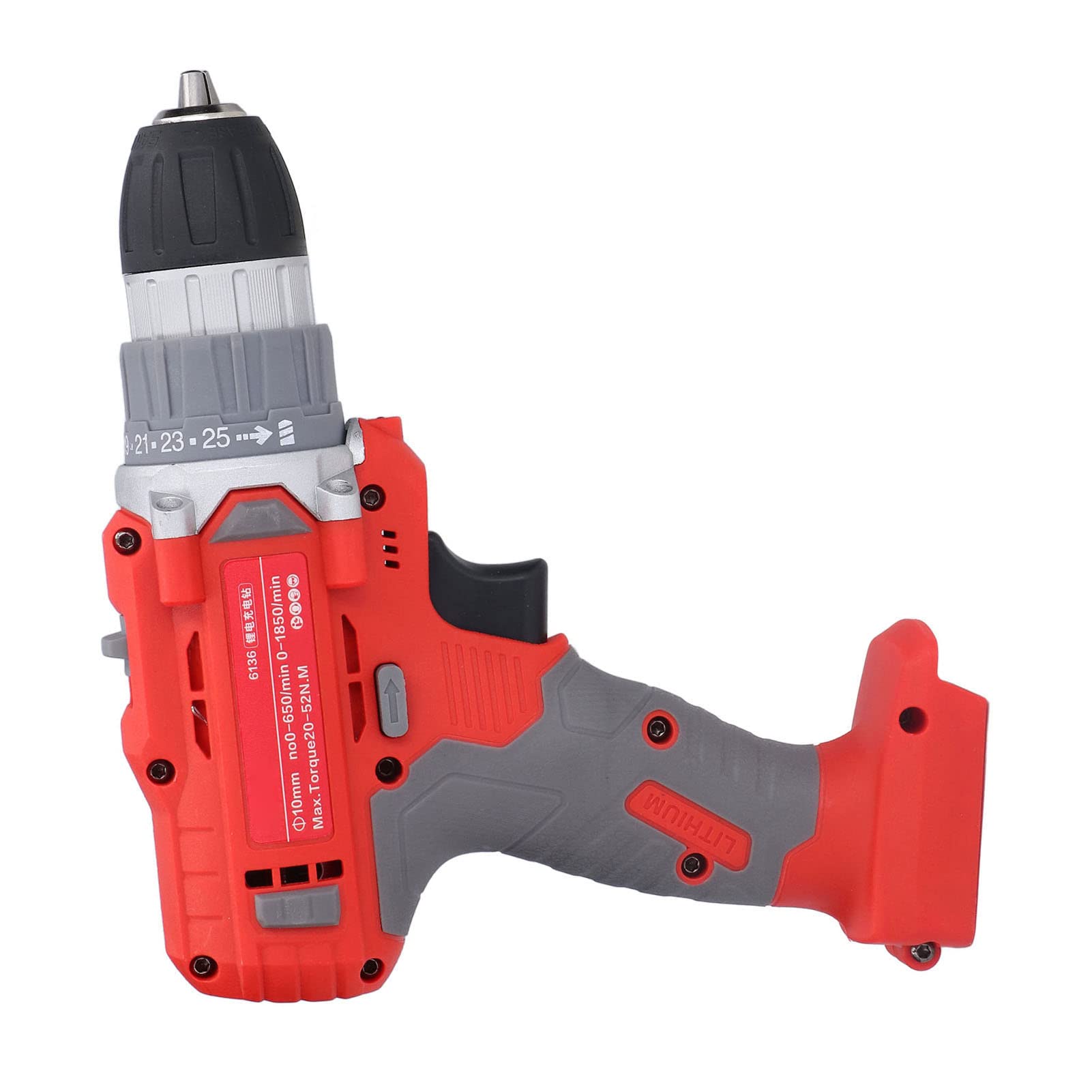 Dual Mode Cordless Electric Drill - 25 Torque Adjustable, Comfort Grip, Easy to Use for Home & Industrial Projects | Perfect for DIY, Woodworking, and Construction Tasks