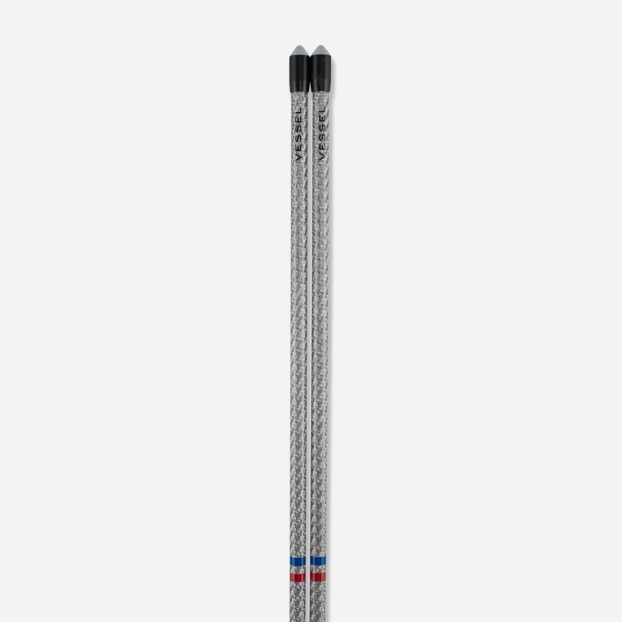 Premium Carbon Fiber Golf Alignment Stick Set - Training Aid for Perfect Swing & Putting Practice | Ideal for Driving Range & Backyard Drills