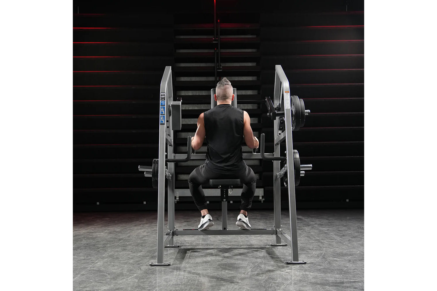 Hammer Strength Plate Loaded 4-Way Neck Machine - Gym Equipment for Neck Training & Muscle Building | Perfect for Home & Commercial Gyms
