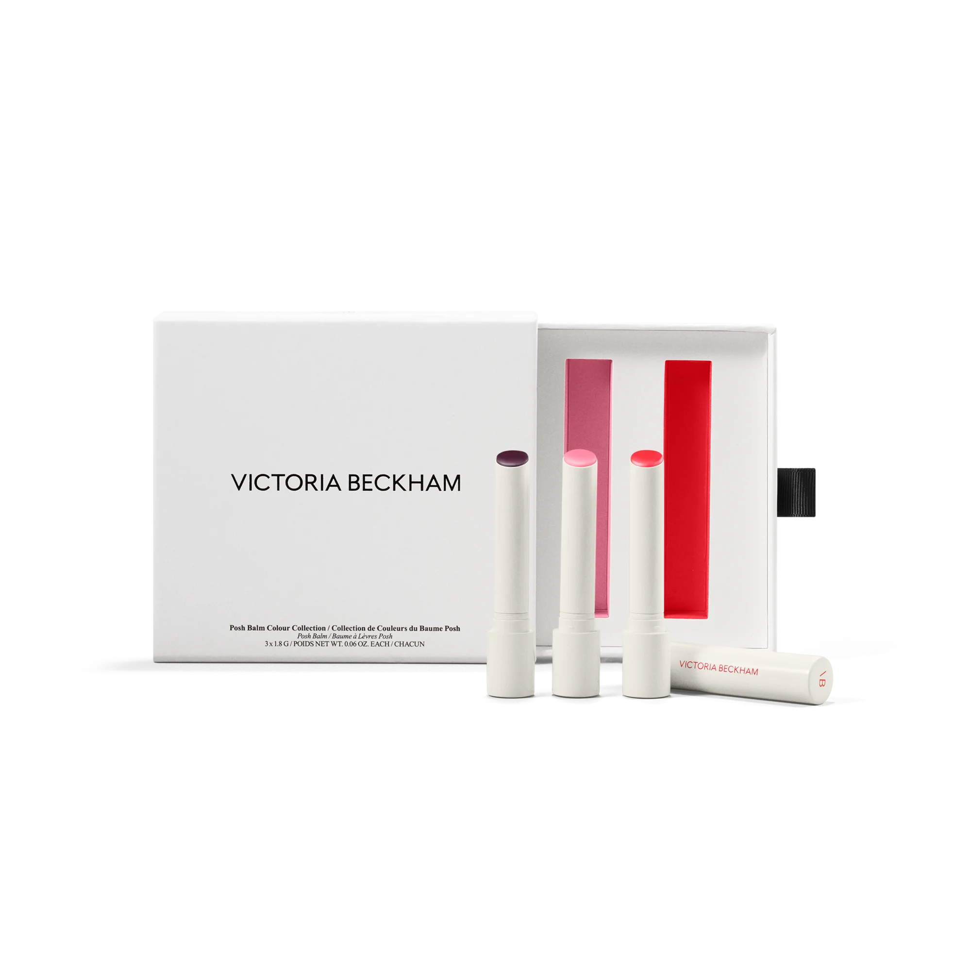 Posh Balm Lip Gift Set - 6 Luxe Hydrating Lip Colors for Women | Perfect for Gifts, Parties & Everyday Wear