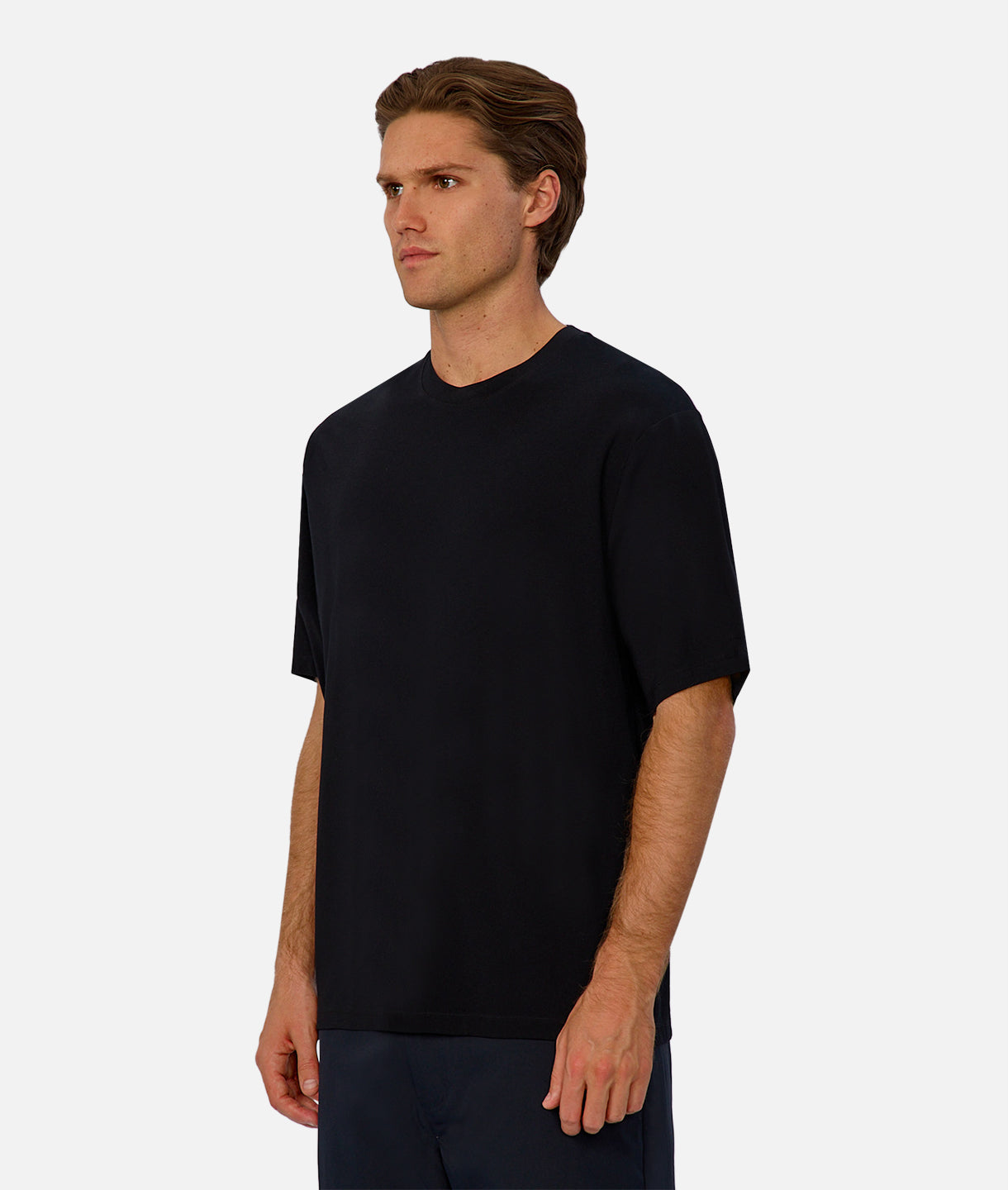 Leggera Tech Tee - Premium Performance Black T-Shirt for Men | Moisture-Wicking & Breathable Fabric | Ideal for Workouts, Running & Casual Wear
