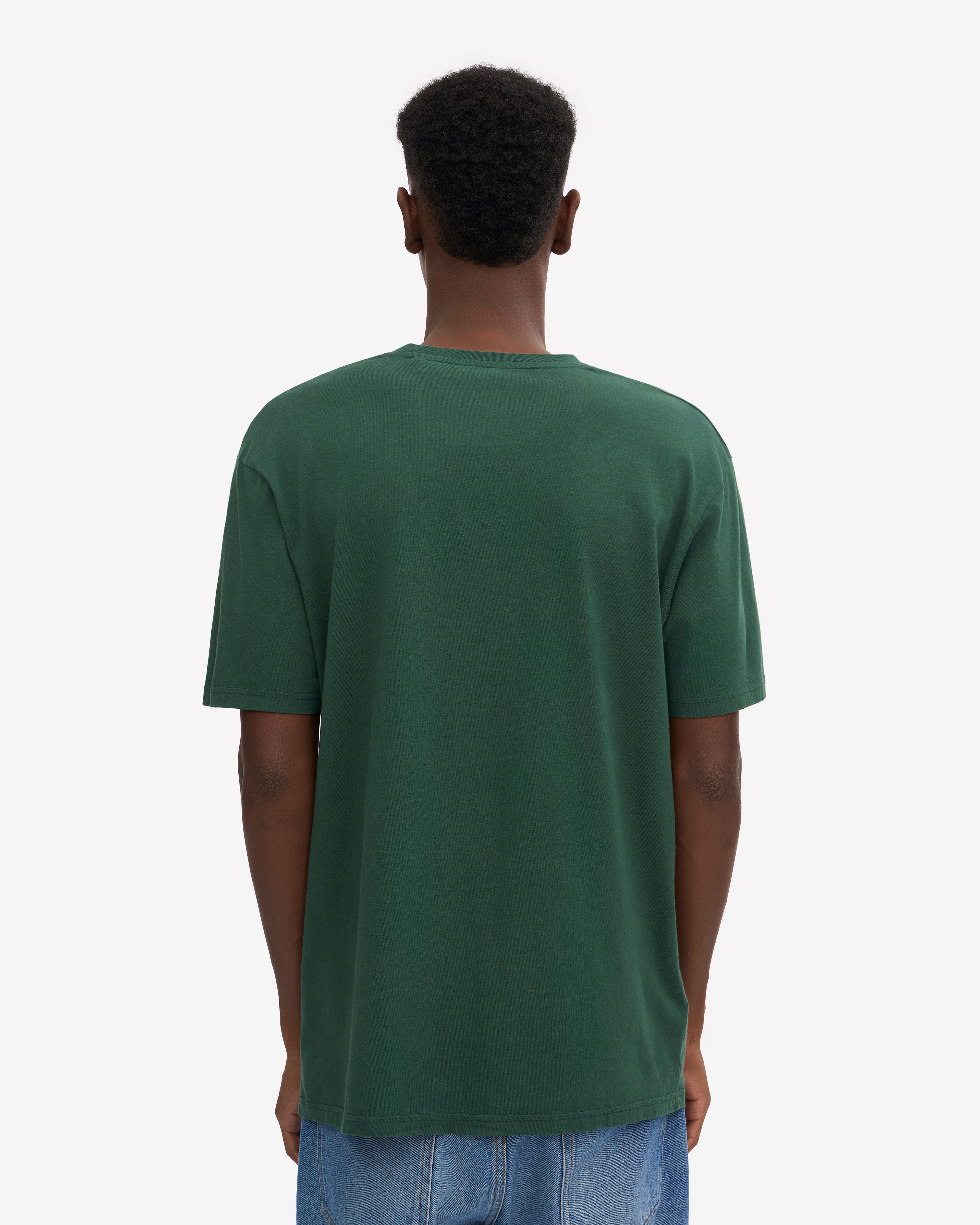 Classic Organic Cotton T-Shirt for Men & Women | Eco-Friendly Emerald Green Tee | Casual Wear, Lounge, Everyday Outfits