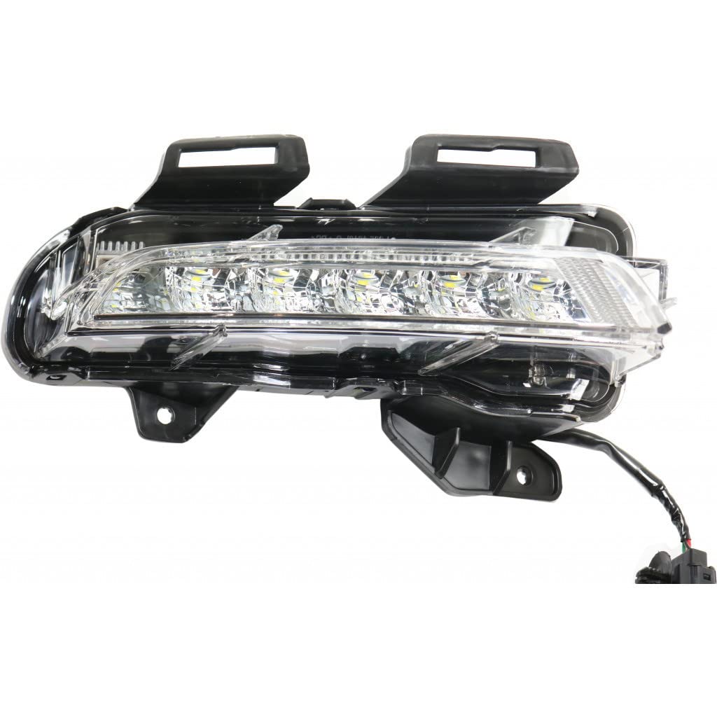 KarParts360 - 2015 Chevy Cruze Front Signal & Corner Light Assembly (Driver Side) with Bulbs - CAPA Certified Replacement for GM2562106 - Perfect for Night Driving & Enhanced Vehicle Safety
