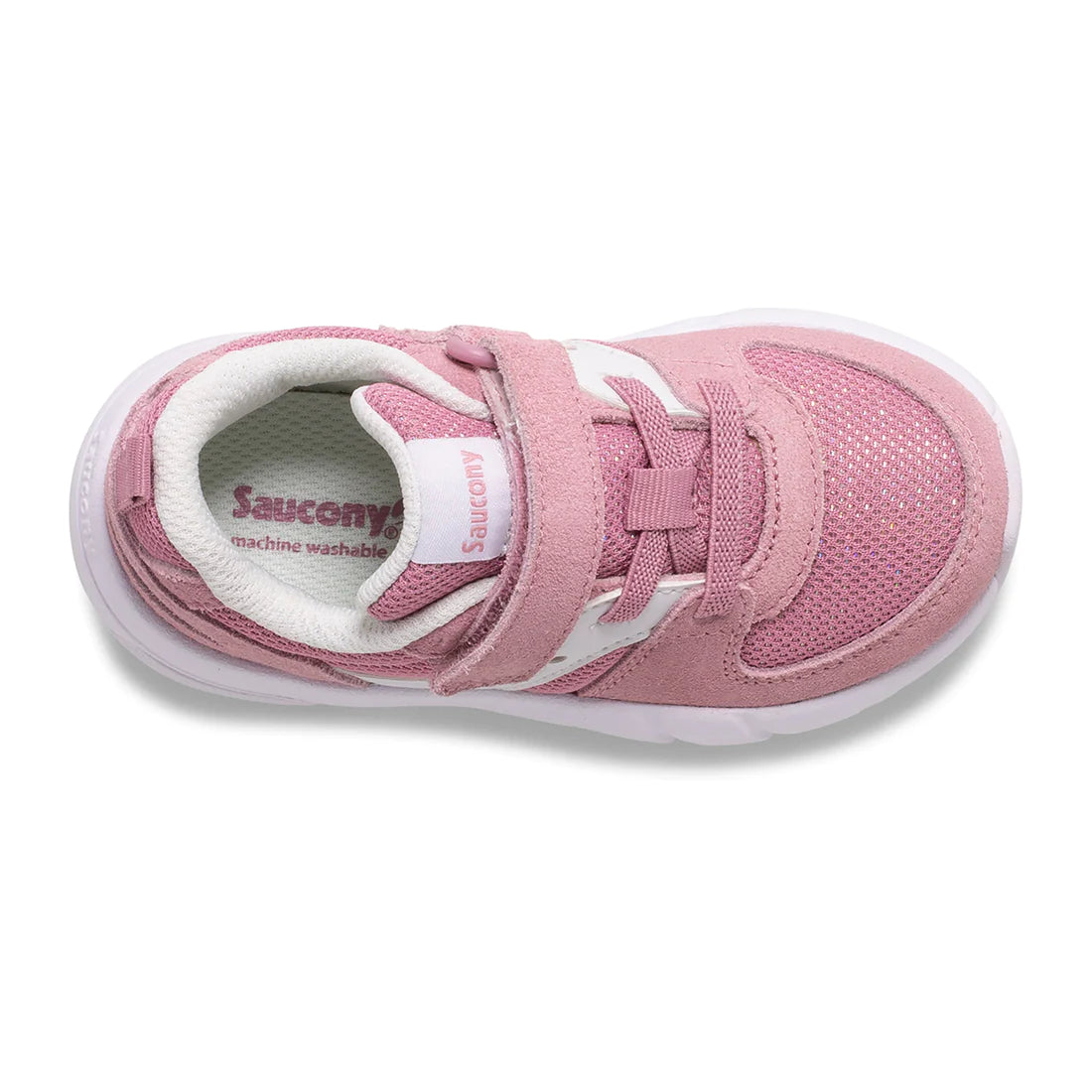 Saucony Blush Jazz Lite 2.0 Toddler Sneakers - Lightweight Comfortable Walking Shoes for Baby Girls & Boys - Perfect for Playtime, Daycare & First Steps