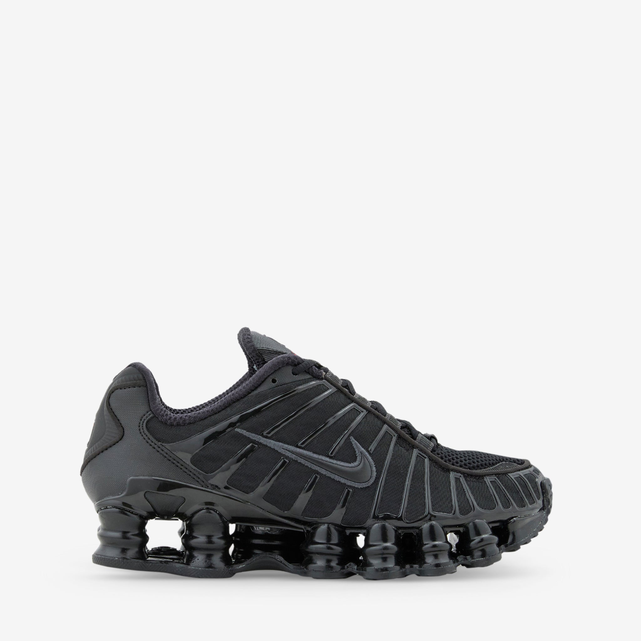 Nike Shox TL Running Shoes for Men - Black, Metallic Hematite & Max Orange Color Options | Lightweight Cushioned Sneakers for Gym, Workout & Daily Wear