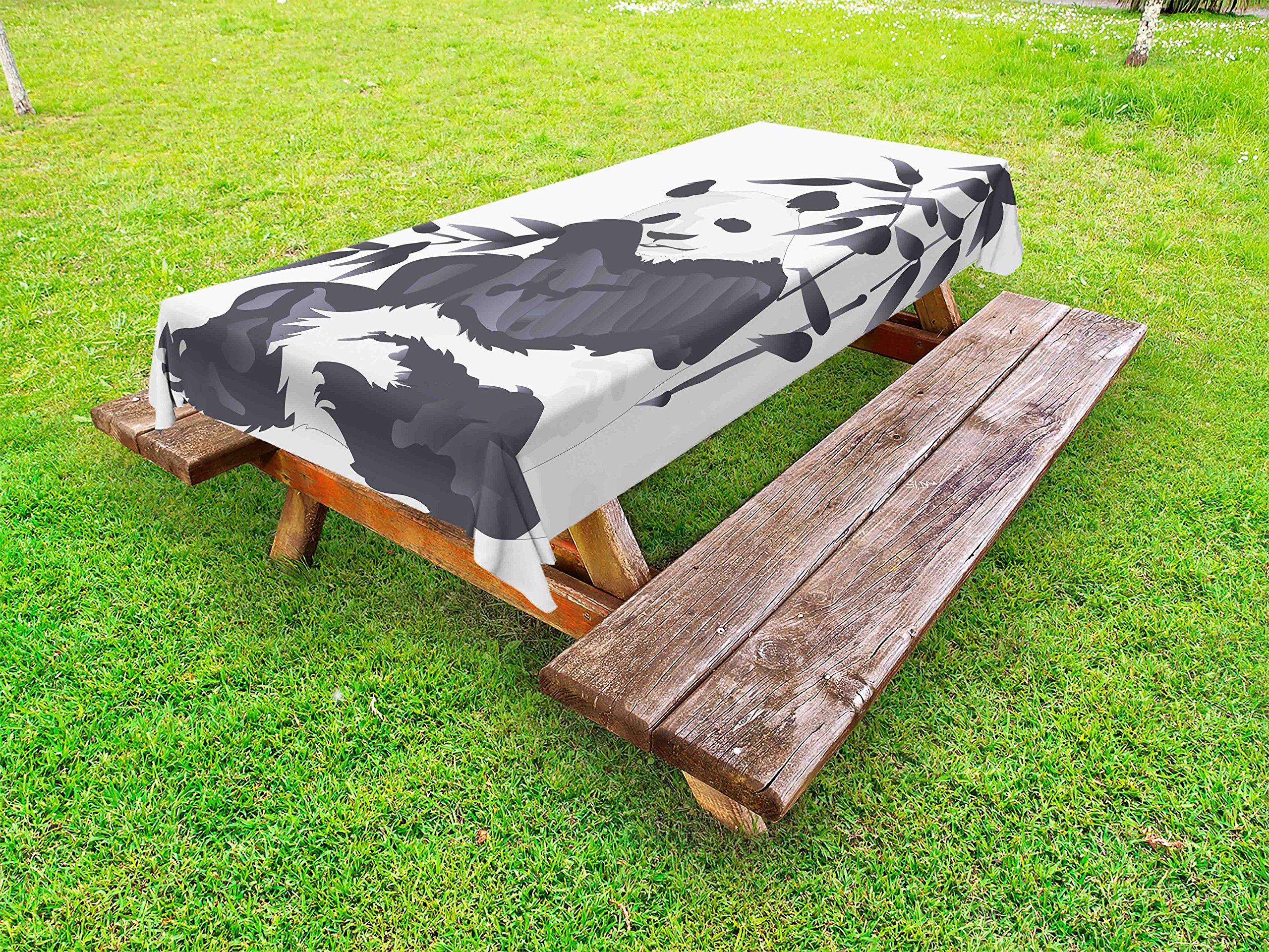 Ambesonne Panda Tablecloth - 58