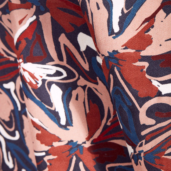 Atelier Brunette Hilma River Viscose Twill Fabric with Lenzing™ EcoVero™ Sustainable Fibers - Perfect for Dresses, Skirts & Eco-Friendly Fashion Projects