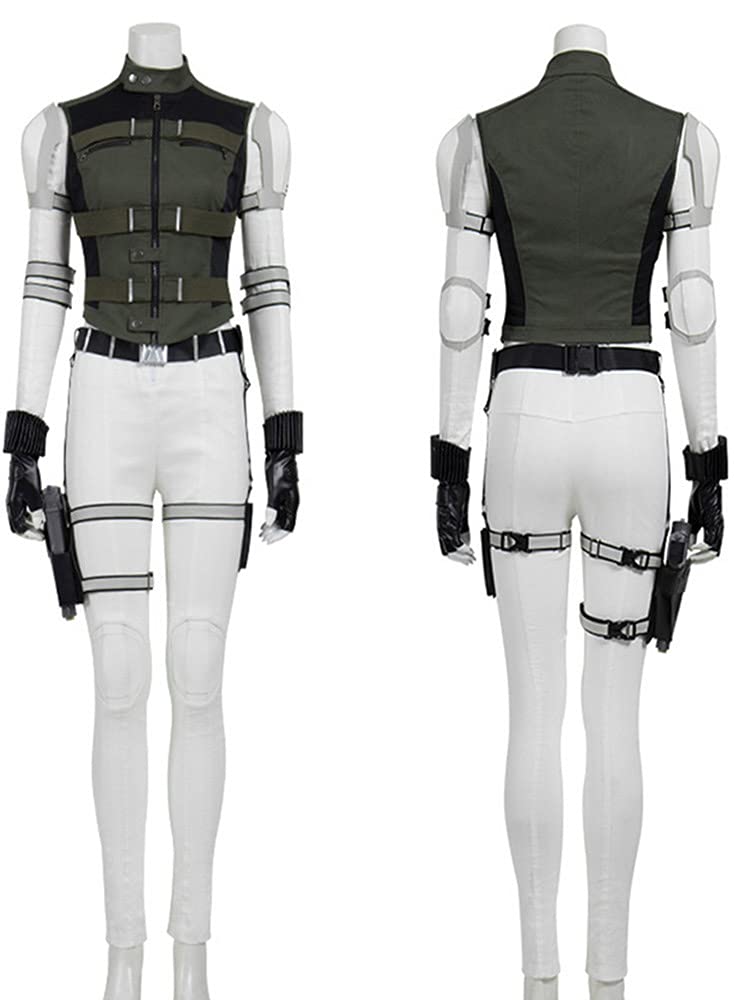 Yelena Belova Black Leather Jacket Vest for Women - Natasha Widow Cosplay Costume, Halloween Outfit, Agent Soldier Suit | Perfect for Comic Con, Cosplay Events & Halloween Parties