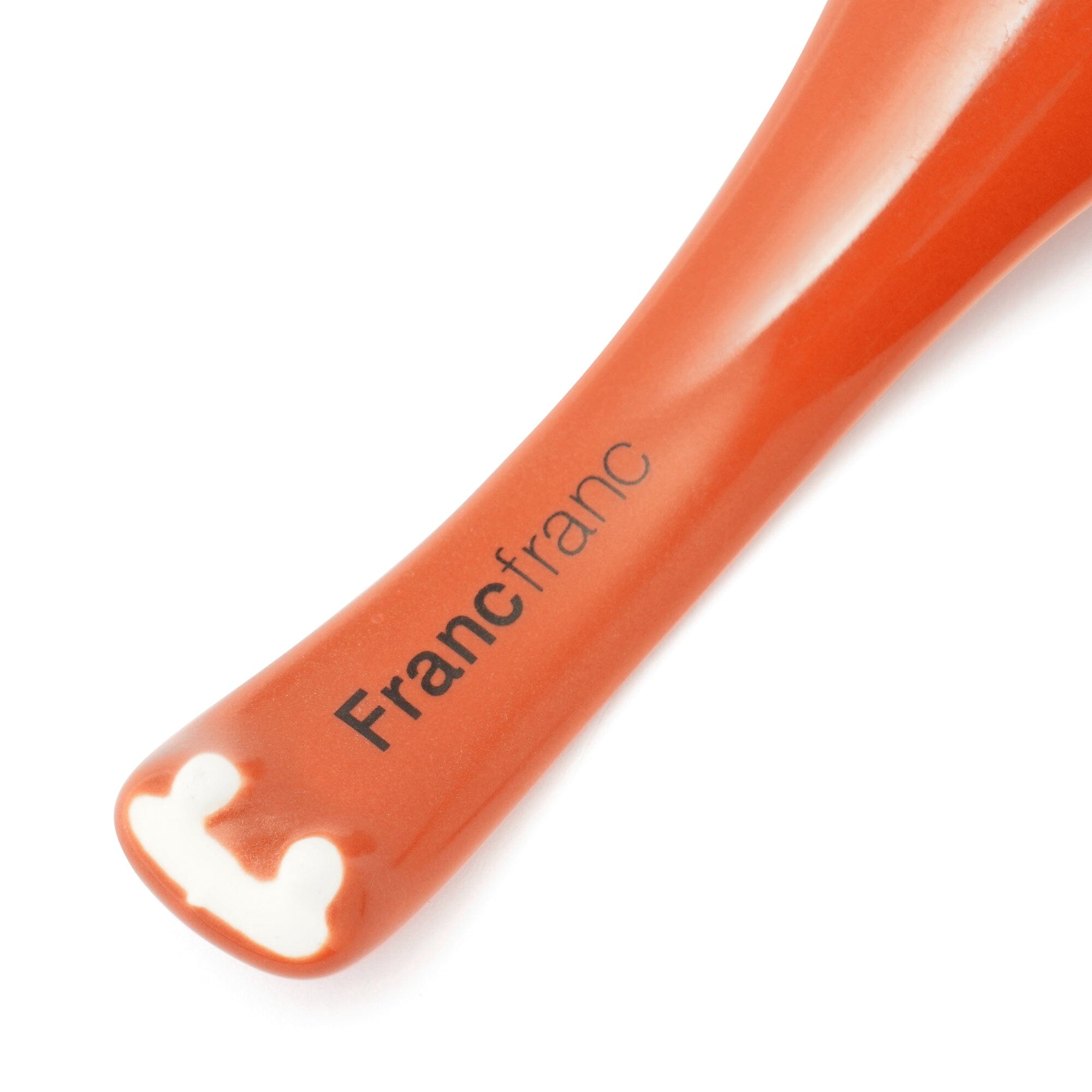 Premium Orange Ceramic Spoon - Durable & Stylish Kitchen Utensil for Cooking, Baking & Serving - Perfect for Home Chefs & Food Enthusiasts