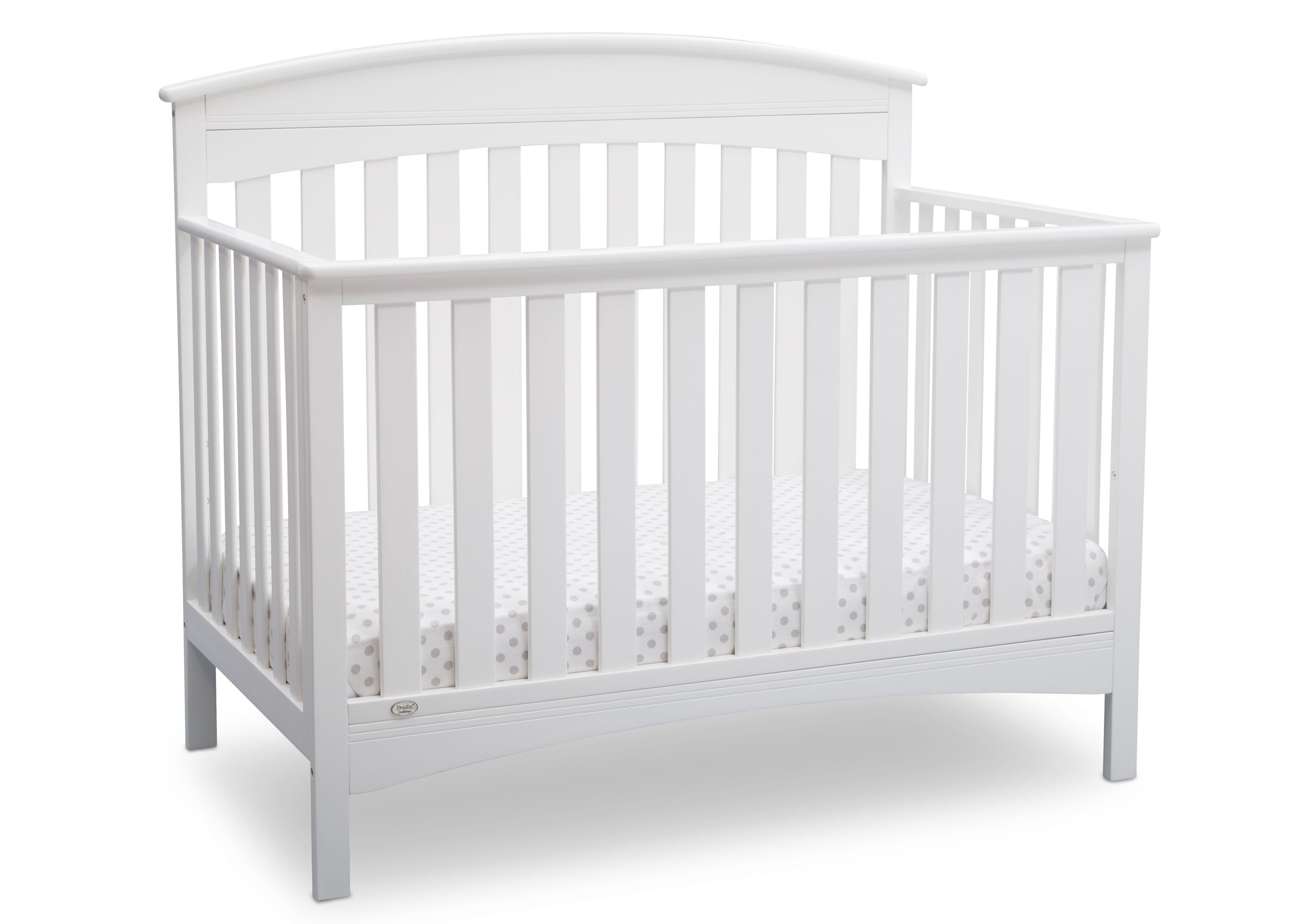Bennington Elite Arched 4-in-1 Convertible Crib - Convertible Baby Crib to Toddler Bed, Daybed & Full-Size Bed | Perfect for Nursery, Bedroom & Guest Room