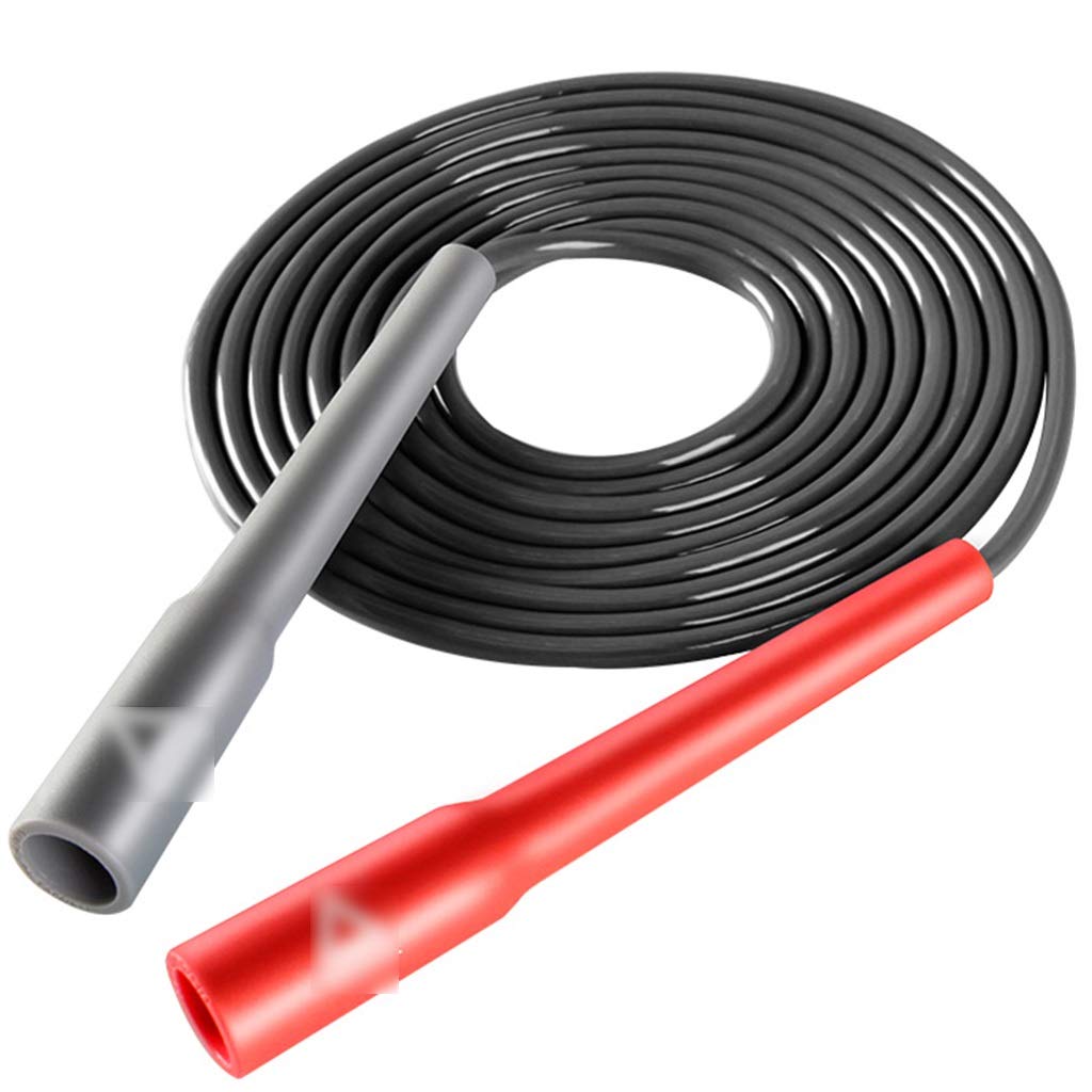 9.8ft Adjustable Jump Rope for Adults - Weight Loss, Fat Burning & CrossFit Training - Durable Skipping Rope for Fitness, Cardio & Home Workouts (Red, 3m/9.8ft) - Perfect for Gym, Outdoor Exercise & Daily Fitness Routine