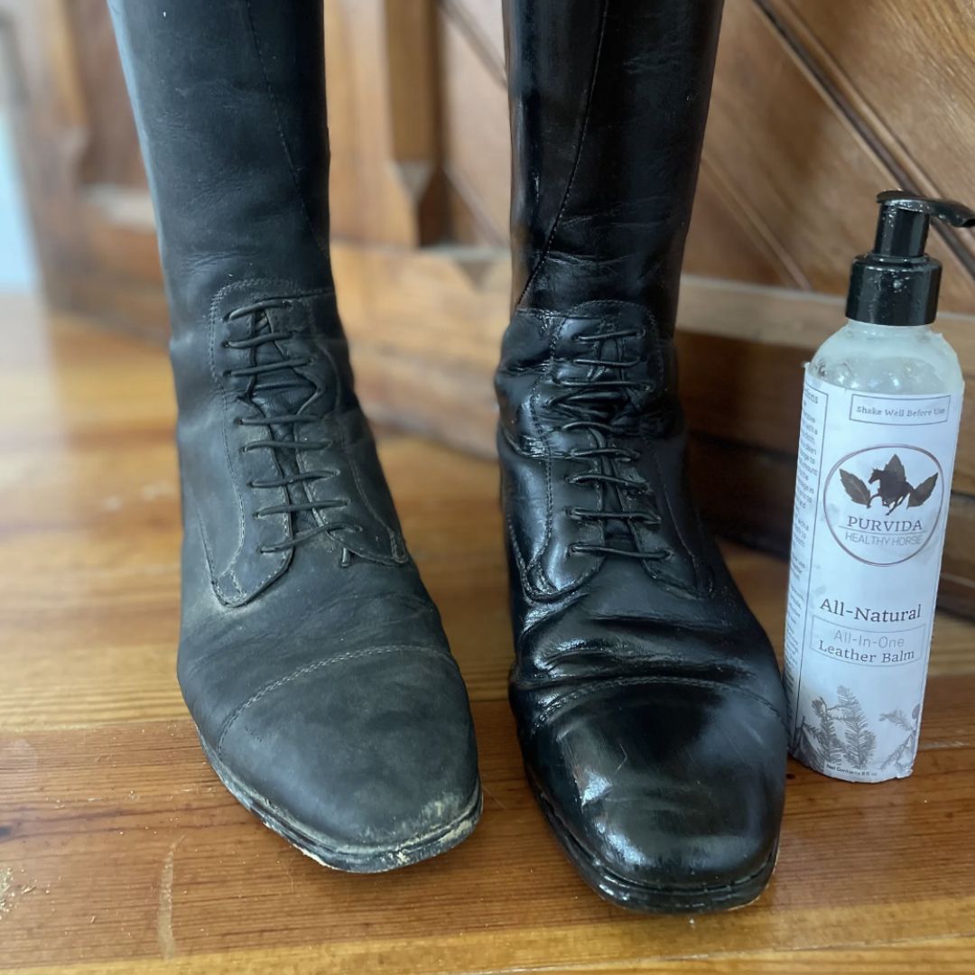 Purvida All-in-One Leather Conditioner & Protector - Restore & Protect Leather Bags, Shoes, Furniture | Ideal for Leather Care & Maintenance