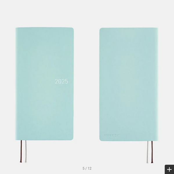 Hobonichi Techo 2025 Planner - Vanilla Soda Weeks Softcover, Weekly Horizontal Layout, English Edition (January Start, Monday Start) | Perfect for Journaling, Productivity & Daily Planning