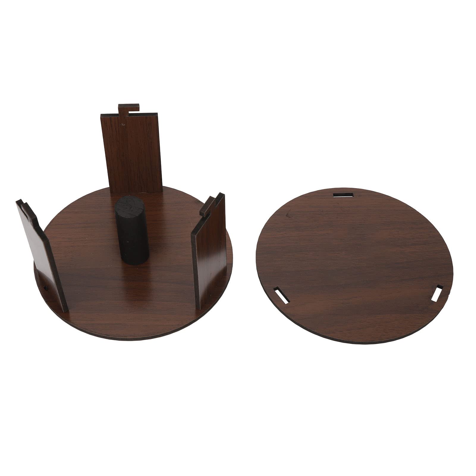 Wooden Neck Strips Dispenser for Barber & Salon - Disposable Paper Holder for Haircut & Grooming | Perfect for Professional Stylists & Home Haircuts