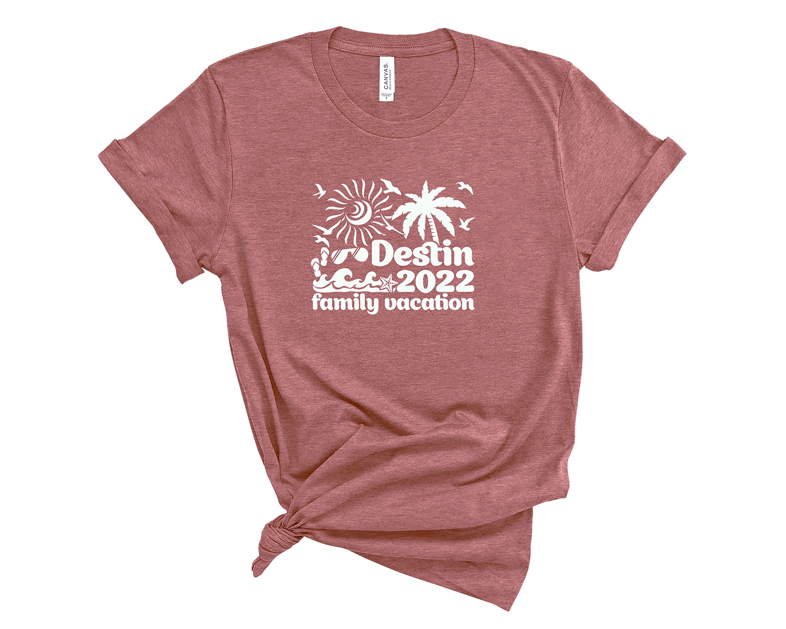 Destin 2022 Vacation Shirt - Florida Beach Holiday Gift for Family & Friends - Perfect for Destin Trips, Beach Outings & Florida Getaways