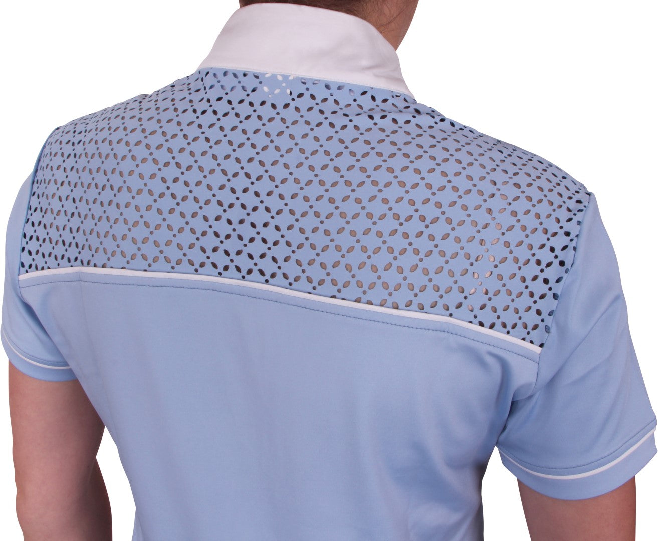 Cavallino Competition Riding Shirt - Short Sleeve Equestrian Shirt for Women & Men - Breathable & Comfortable Show Jumping Top for Horseback Riding & Dressage
