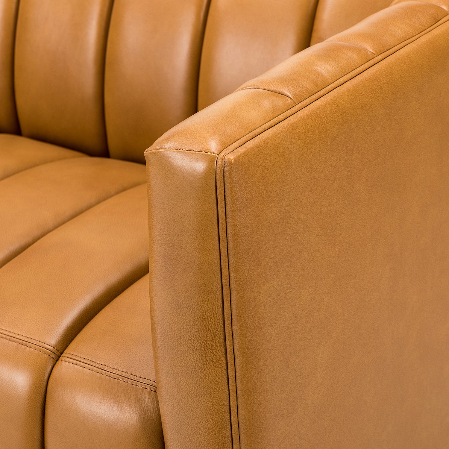 Premium Genuine Leather Office Sofa - 83